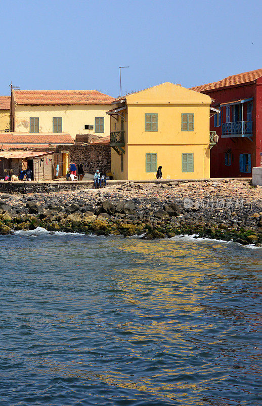 The old French customs house, Island of Gorée, Dakar, Senegal